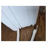 $160 32 lb Compact Mini Twin Tub Washer with Drying Rack & 10 Hangers