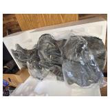 $379 40 in. Tall Outdoor 4-Tier Rock Water Fountain with LED Lights