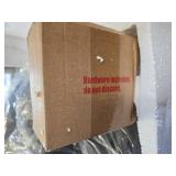 $379 40 in. Tall Outdoor 4-Tier Rock Water Fountain with LED Lights