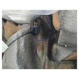 $379 40 in. Tall Outdoor 4-Tier Rock Water Fountain with LED Lights