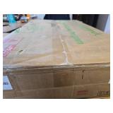 $170 Amunrbrek Cat Litter Box Enclosure with Hidden Storage, White