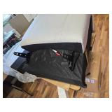 BOX 1 of 2 LAFWELL Rocking Recliner Chair, Massage Rocker, Grey