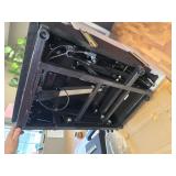 BOX 1 of 2 LAFWELL Rocking Recliner Chair, Massage Rocker, Grey