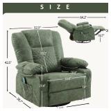 $290 Rocker Recliner Chair, No Arms and GREY.