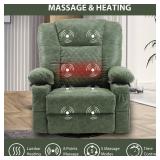 $290 Rocker Recliner Chair, No Arms and GREY.