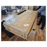 $130 Cloud QUEEN Bed Frame, Boucle, Upholstered, No Box Spring, White