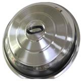 Stainless Steel Deep Soup Pot Lid with Handle - 40 cm