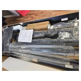 $170 Farmhouse QUEEN Bed Frame with Bookcase Headboard and Storage