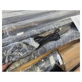 $170 Farmhouse QUEEN Bed Frame with Bookcase Headboard and Storage