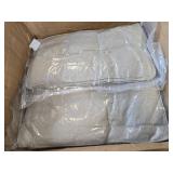 MEISSALIVVE Half-Moon Curved Chairs with Wooden Armrests