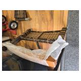 MEISSALIVVE Half-Moon Curved Chairs with Wooden Armrests