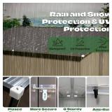 $400 8x10 Outdoor Metal Storage Shed - Steel, Double Lockable Door