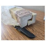 2-pc 3x48 Outside Corner for StoneWall Faux Stone Siding, Adobe