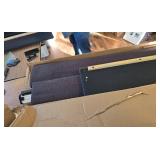 $160 Cloud Platform Queen Bed Frame, Dark Grey, No Box Spring