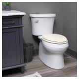 Bemis 500EC Wood Toilet Seat with Easy Clean Hinges