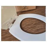 Bemis 500EC Wood Toilet Seat with Easy Clean Hinges