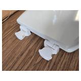 Bemis 500EC Wood Toilet Seat with Easy Clean Hinges