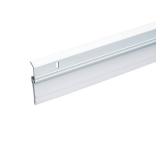 2-3/8 in. X 36 in. Aluminum White and Vinyl Ex-Wide Door Sweep