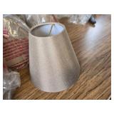 $61 9 Pack Aspen Creative 32002-5A Clip-On Chandelier Shade Taupe 3x6x5