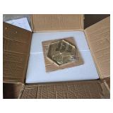 $109 Aston 23.5 in. 3-Light Polished Brass Post Light, Hardwired, No Bulbs