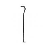 Medline Tall Steel Bariatric Offset Cane 37 48" Adjustable, 500 lb