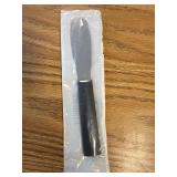 Rada Party Spreader Knife W235, 3.38" Serrated Blade, Made in USA