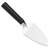 Rada Cutlery Serrated Pie Server, Made in USA, Black Handle