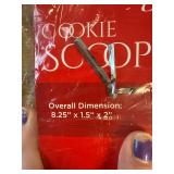 Le Regalo Stainless Steel Cookie Scoop for Cookies, Ice Creams