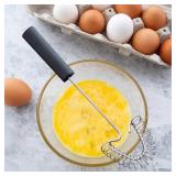 Rada Cutlery Black/Silver Nickel Stainless Steel Handi-Stir