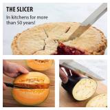 RADA Slicer Knife W207, 7" Hollow Ground Blade, Pack of 2