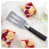 Rada Cutlery Black/Silver Nickel Stainless Steel Spatula