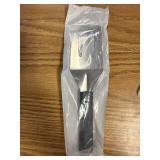 Rada Cutlery Black/Silver Nickel Stainless Steel Spatula