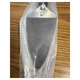 Rada Cutlery Black/Silver Nickel Stainless Steel Pie Server