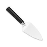 Rada Cutlery Black/Silver Nickel Stainless Steel Pie Server