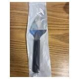 Rada Cutlery Black/Silver Nickel Stainless Steel Pie Server