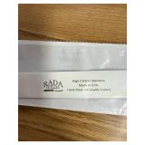 Rada Cutlery Stubby Butcher Knife Stainless Blade, Resin Handle