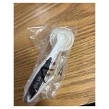 Norpro, White Grip-EZ 6-Piece Measuring Spoons Set, One Size