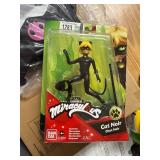 2 pack BANDAI Miraculous: 12cm Cat Noir Doll with Accessories