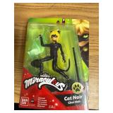 2 pack BANDAI Miraculous: 12cm Cat Noir Doll with Accessories