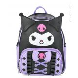 Kuromi Leather Ruffle Women