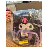 Kuromi Leather Ruffle Women