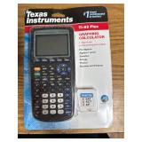$78 Texas Instruments TI-83 Plus Graphing Calculator, Gray, Standard