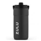 Zulu Vacuum Insulated Stainless Steel Water Bottle 101oz Black