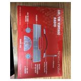 Northpoint AM/FM Portable Vintage Radio Circa 1960s AA Battery Red