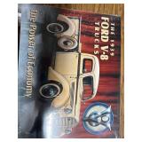 ShopForAllYou Vintage Decor Signs 1939 Ford V8 Pickup Tin Sign