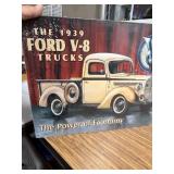ShopForAllYou Vintage Decor Signs 1939 Ford V8 Pickup Tin Sign