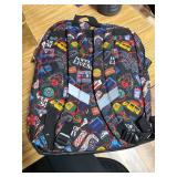 Netflix Stranger Things Unisex 17" Backpack with Keychain, Black