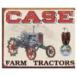 Desperate Enterprises Case Farm Tractors Tin Sign - High Clearance