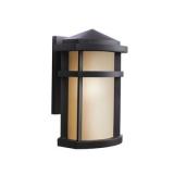 $340 Kichler Lantana 1 Wall Light in Architectural Bronze