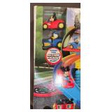 Mickey Mouse Stow n Go Garage, with 2 Additional Bonus Cars NEW